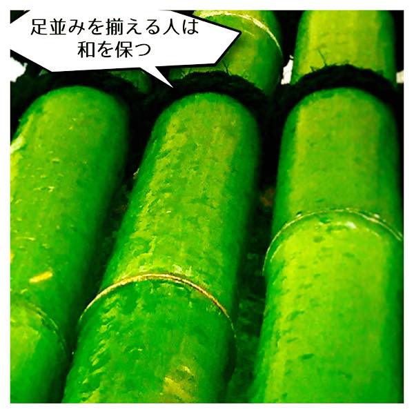 足並みを揃える人