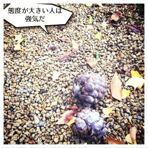 態度が大きい人