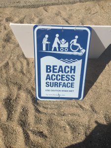 砂浜のバリアフリー